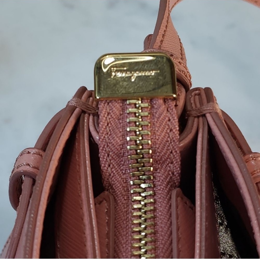 Salvatore Ferragamo Pink Satchel - Picture 12 of 16